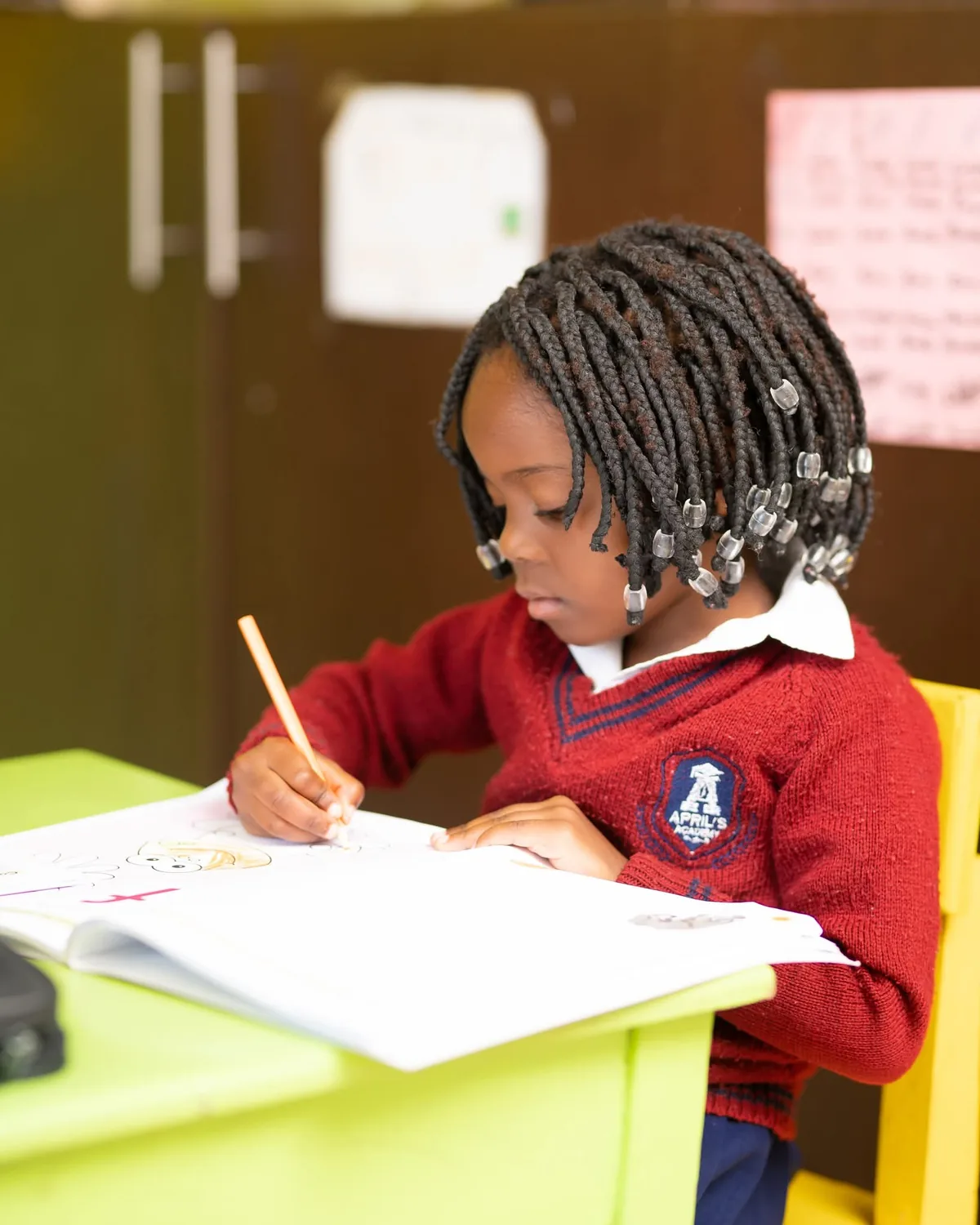 April's Academy school community